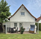 Ferienhaus in Kühlungsborn - Höppner, Joachim - Blick auf die Terrasse