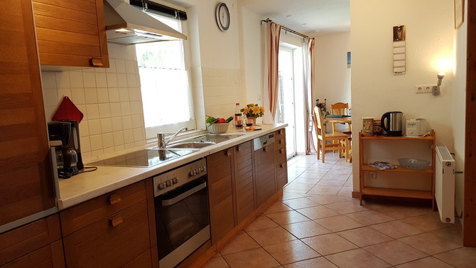 Ferienwohnung in Fehmarn OT Dänschendorf - Wenzel - Voll ausgestattete Einbauküche