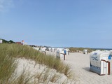 Ferienwohnung in Gr&ouml;mitz - Deichkrone - der lange, breite und wei&szlig;e Sandstrand