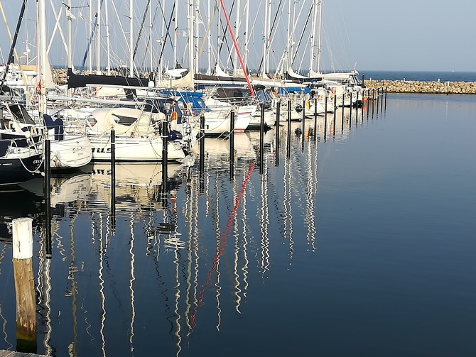 Ferienwohnung in Gr&ouml;mitz - Deichkrone - Hafen in Gr&ouml;mitz