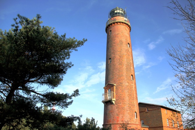 Ferienwohnung in Bresewitz - Landhaus am Bodden - Leutturm Dar&szlig;er Ort