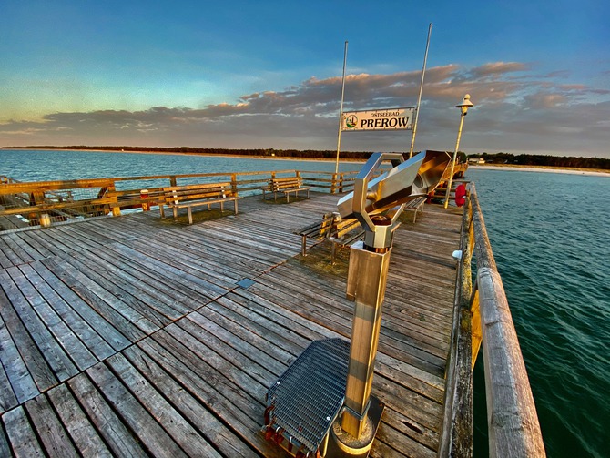 Ferienwohnung in Prerow - Haus zur See - WG Gruzdz - Seebr&uuml;cke Prerow