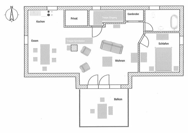 Ferienwohnung in Sch&ouml;nberg - Zaumseil, Axel: Fe-App. "oben" - Bild 24