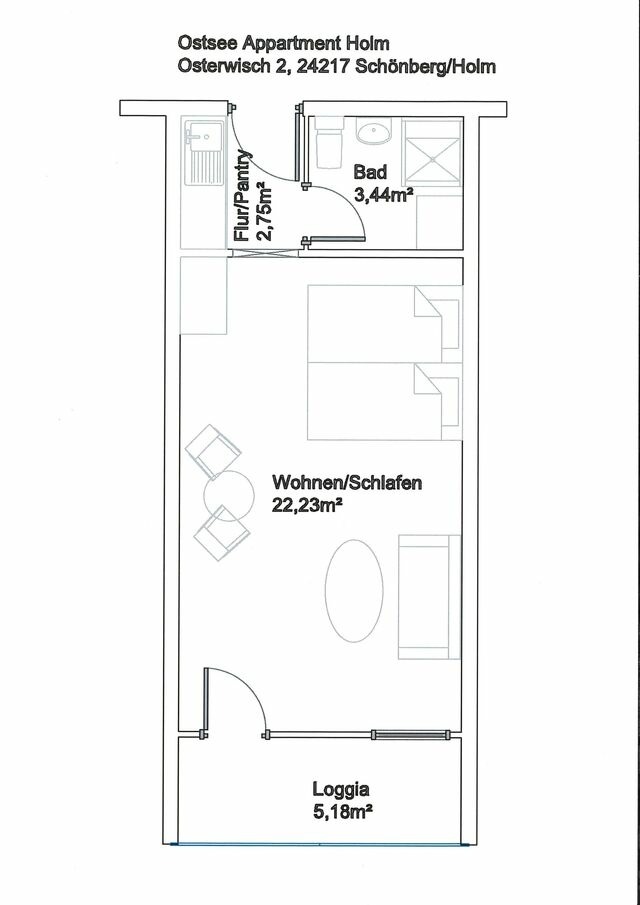 Ferienwohnung in Holm - Mohnwitz, Christian: App. ( Nr. 1507 ) im "Haus Kiel" - Bild 12