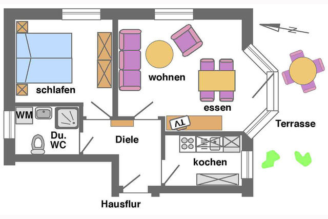 Ferienwohnung in Zingst - An der Galerie, B 01 - Bild 8