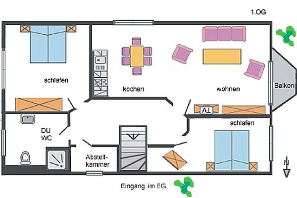 Ferienwohnung in Ostseeheilbad Zingst - Z&auml;hler, Brunhilde - Bild 6