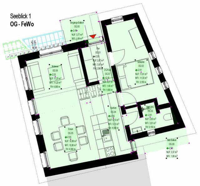 Ferienwohnung in Ostseebad Nienhagen - Seeblick 1a OG - Bild 25