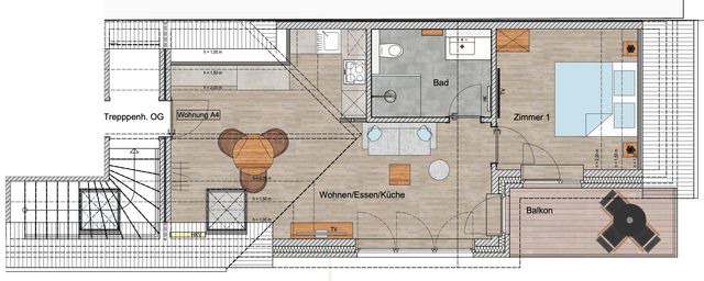 Ferienwohnung in Grömitz - A4 - Haus Deichwind | Königsberger Allee 36 - FERIENDOMIZIL HOLLICH - Bild 3