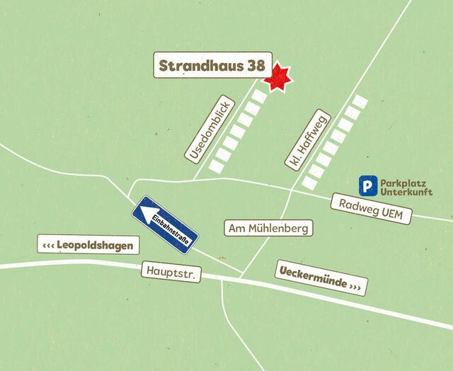 Bungalow in Mönkebude - Strandhaus 38 - Bild 16