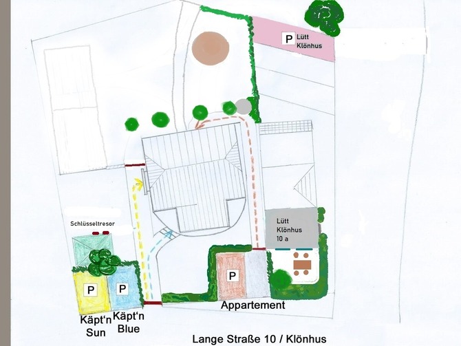Ferienwohnung in Prerow - Klönhus Prerow - Lageplan