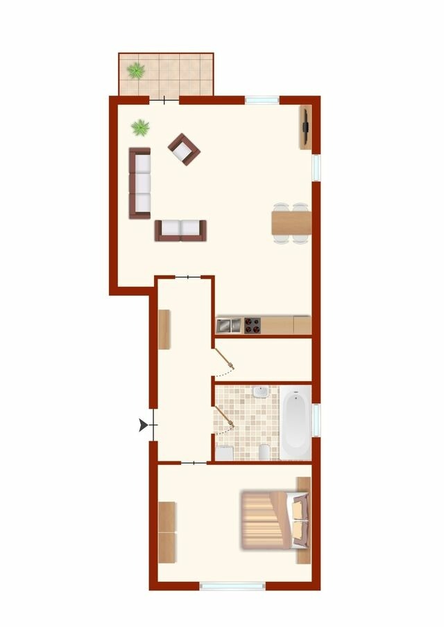 Ferienwohnung in Laboe - Am Ehrenmal 2 Seerose - Bild 11
