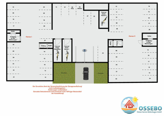 Ferienwohnung in Boltenhagen - Hanseresidenz I Whg. 19 - Bild 22